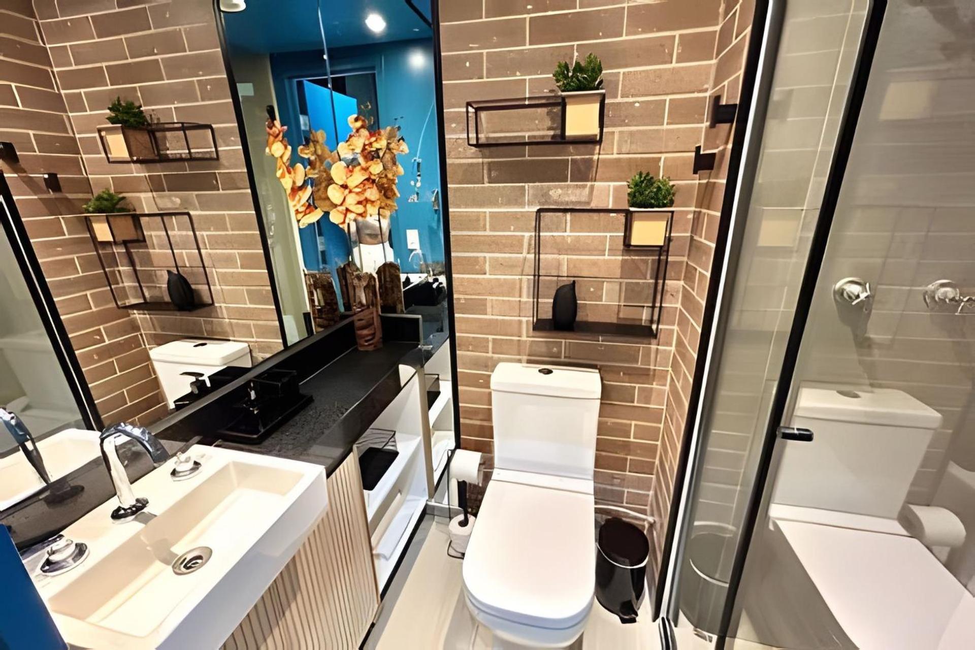 סאו פאולו Studio/Moderno/200 M Allianz/Piscina/Wifi/Vaga מראה חיצוני תמונה