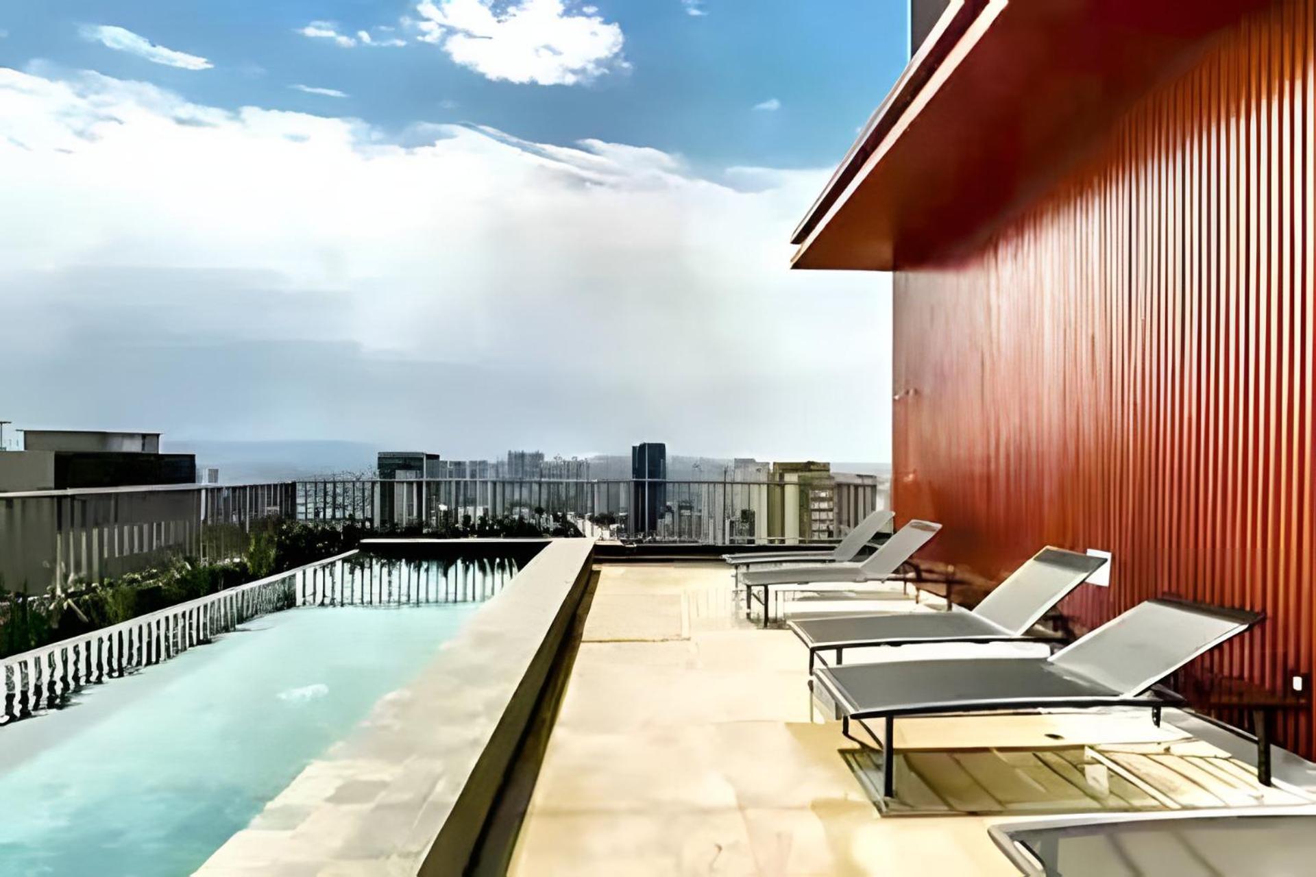 סאו פאולו Studio/Moderno/200 M Allianz/Piscina/Wifi/Vaga מראה חיצוני תמונה